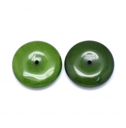 Jade de Chine Pendentif Donuts